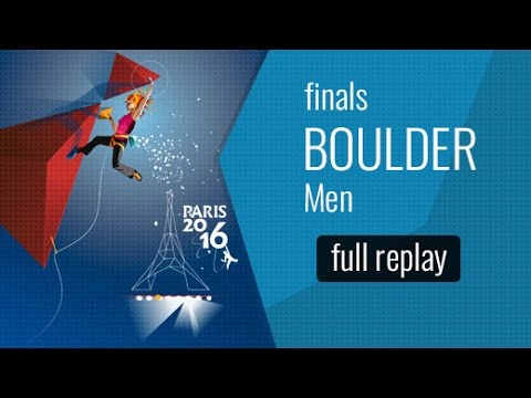 IFSC World Championships Paris 2016 - Finals - Men Bouldering &amp; Paraclimbing B1