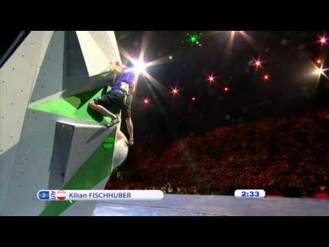 IFSC Climbing World Championships Paris 2012 - Replay Men&#039;s Boulder and Paraclimbing Finals