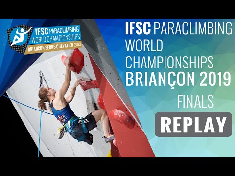 IFSC Paraclimbing World Championships Briançon 2019 || Finals day 1